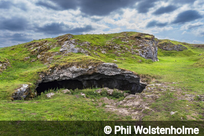 Entrance of Windy Knoll Cave