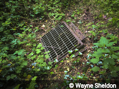 Entrance of Nickergrove Mine, Palette Shaft