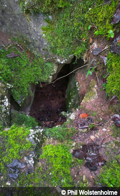 Entrance of Strawberry Hole