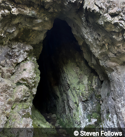 Entrance of Chelmorton Cavern