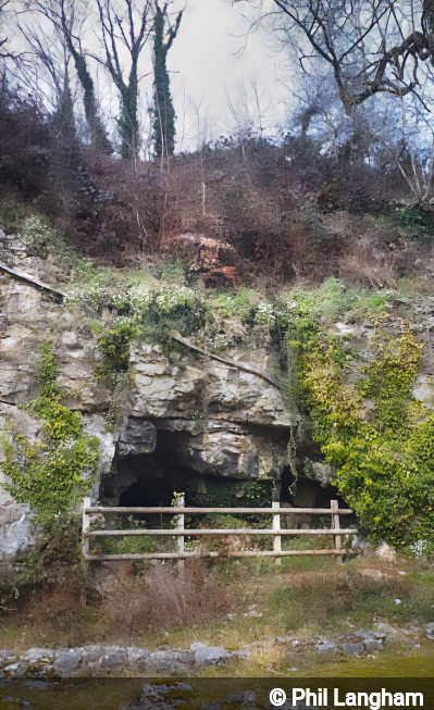 Entrance of Scarthin Rock Adit