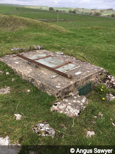 Entrance of Knotlow Cavern, Chapel Dale Engine Shaft