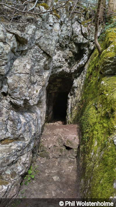 Entrance of Tideswell Dale Adit