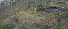 Middle Engine Mine / Gin circle, with engine shaft top at far left