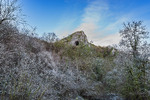 Thor's Cave / The cave seen from the River Manifold