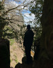 Shining Cliff Woods Cave / Looking out of upper entrance