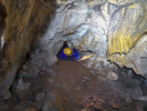 Streaks Cave / Upper crawl passage